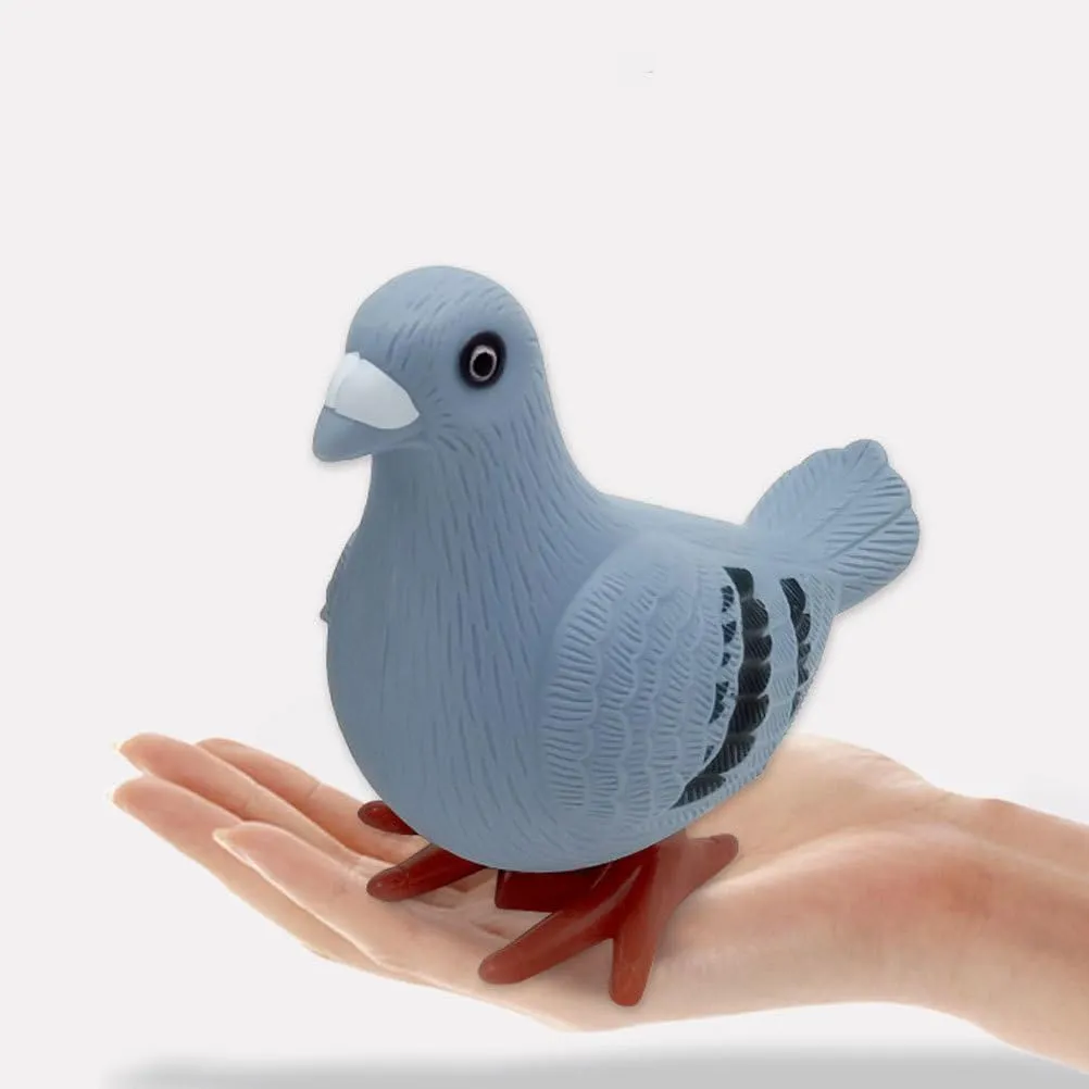 15 Pcs Pigeon Wind-up Toys Pigeons Bird Whistle Pigeon Stuffed Animal Bird Whistle for KidsMini Clockwork Jumping Pigeons for Kids Ideal for Easter Birthdays Party Favors and Student Prizes