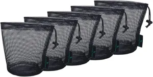 5pcs Nylon Mesh Bag Stuff Sack Golfball Pot Outdoor Tools S