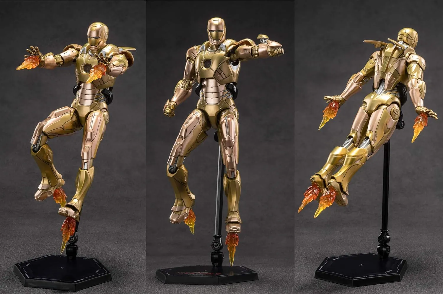 7 inch Ironman MK21 Action Figure Exquisite Painting with Lots of Accessories Collectable Toy(1/10 Scale)