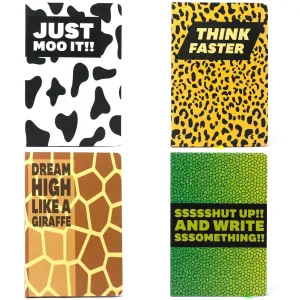 A5 Notebook - Assorted Designs - Animal Encouragement