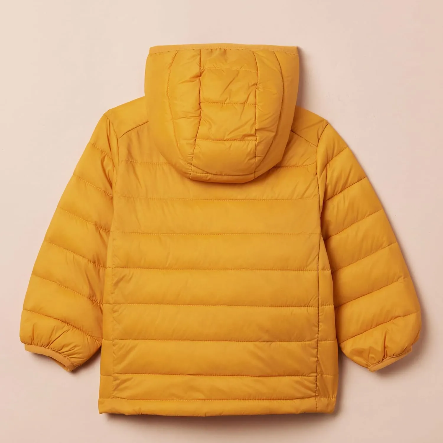 Amazon Essentials Boys and Toddlers' Lightweight Water-Resistant Packable Hooded Puffer Jacket