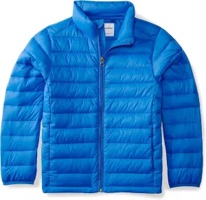 Amazon Essentials Boys and Toddlers' Lightweight Water-Resistant Packable Puffer Jacket