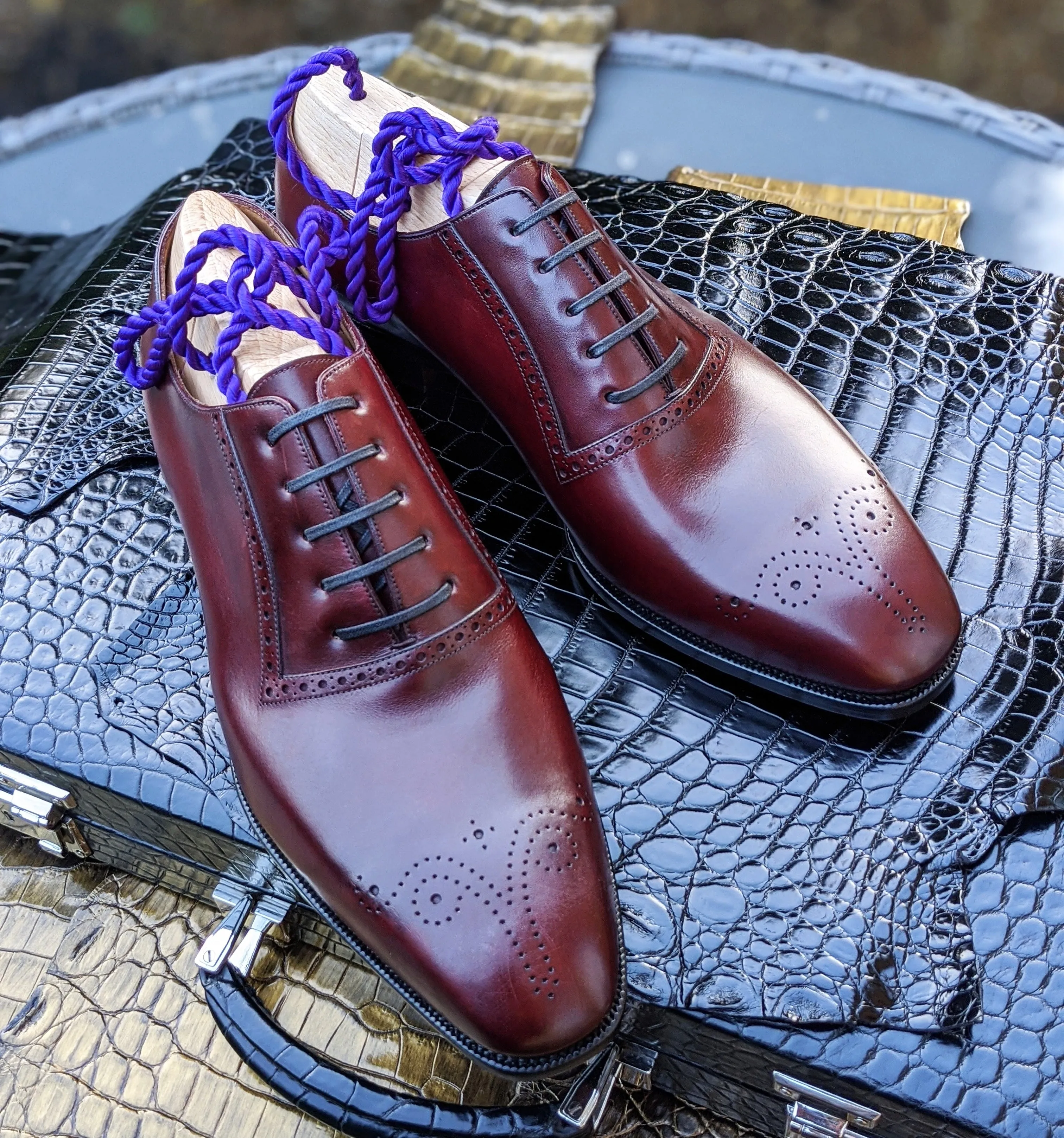 Ascot Andrew - Bordeaux Calf
