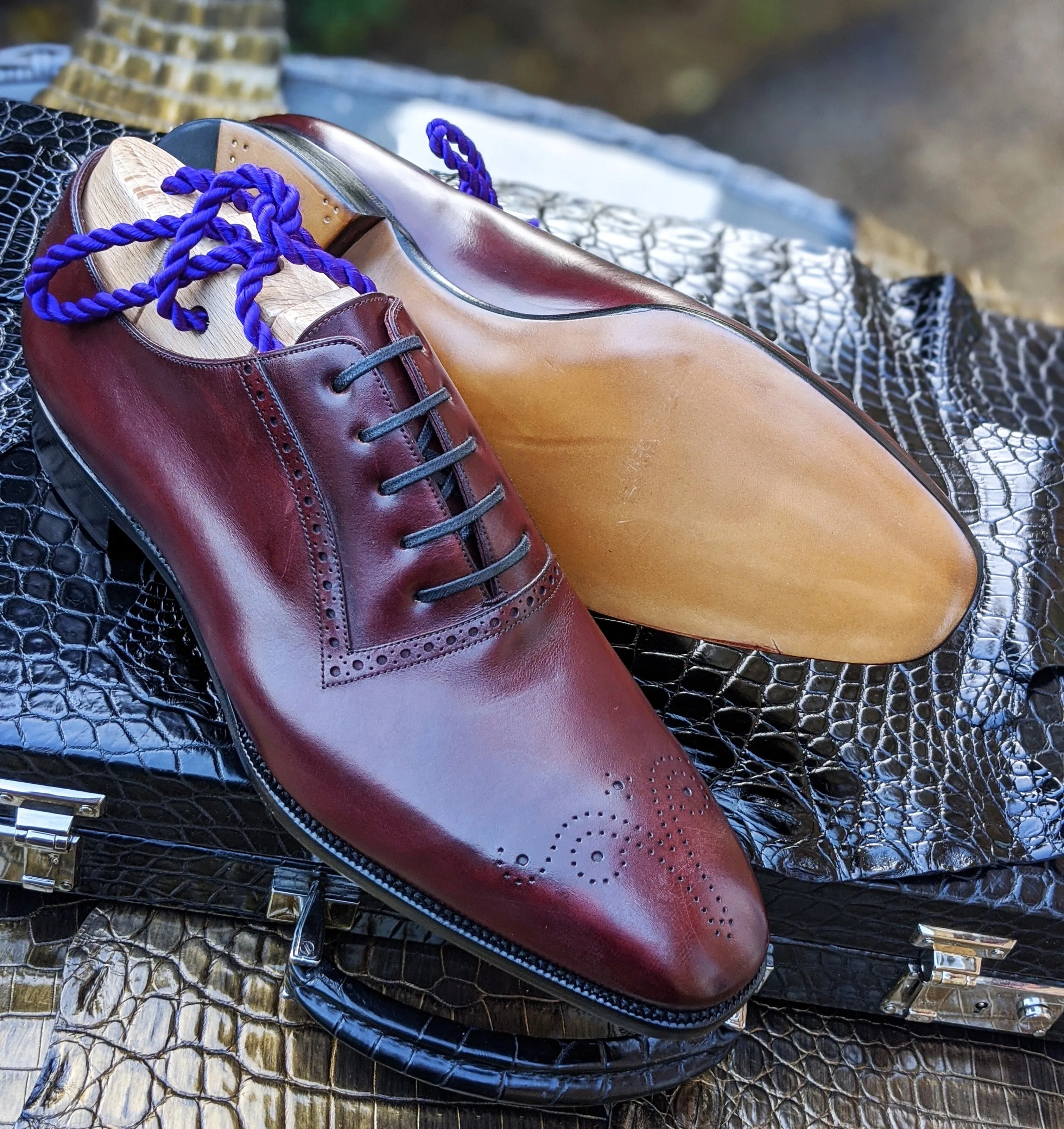 Ascot Andrew - Bordeaux Calf