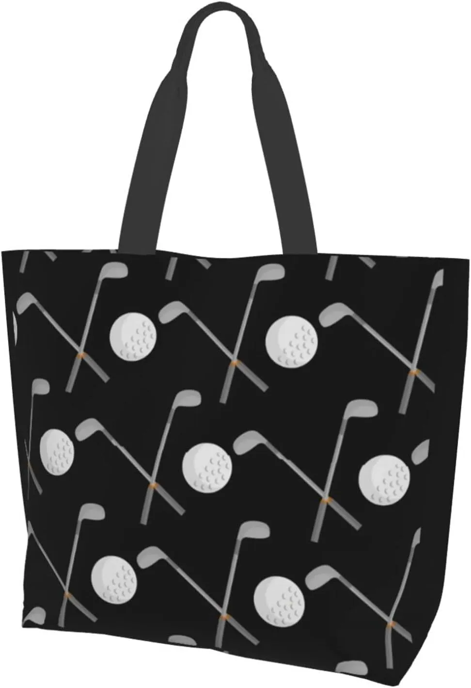 ASYG Cute Golf Print Sling Tote Bag For Women & Men