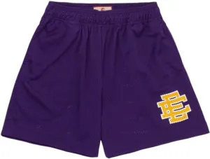Basketball Shorts Breathable Fashion Mesh Print Shorts Drawstring Sports Running Beach Short Pants
