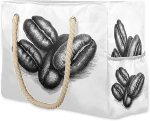 Beach Bags for Women and Men Extra Large Waterproof Sandproof Zipper Travel Tote Bag