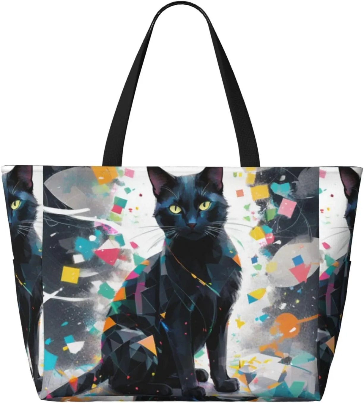Beach Bags for Women Large Waterproof Sandproof Beach Tote Swim Pool Bag with Zipper for Travel Vacation