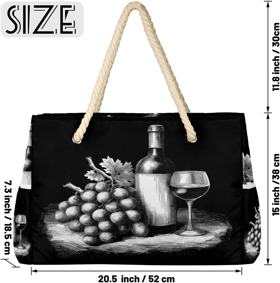 Beach Bags for Women Waterproof Sandproof Large Beach Tote Bag with Zipper Swim Pool Bag for Travel Outdoor