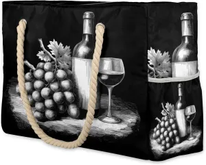 Beach Bags for Women Waterproof Sandproof Large Beach Tote Bag with Zipper Swim Pool Bag for Travel Outdoor