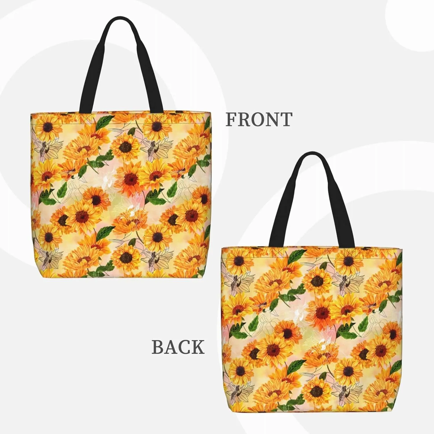 Beautiful Fireworks Print Tote Bags Reusable Grocery Bag Shoulde Bag Handbag For Office Shopping Travel Women
