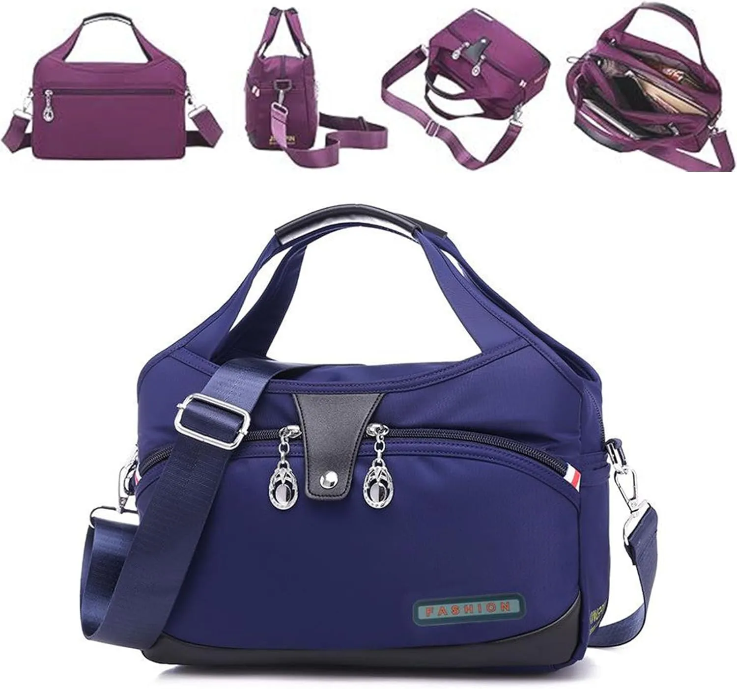 Beautifuldeer Anti Theft Handbag, Waterproof Oxford Cloth Satchel, Fashion Anti-Theft Handbag Crossbody For Women