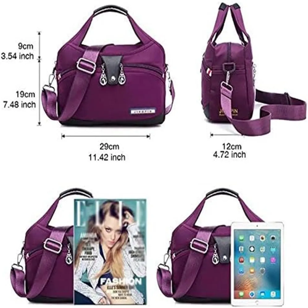 Beautifuldeer Anti Theft Handbag, Waterproof Oxford Cloth Satchel, Fashion Anti-Theft Handbag Crossbody For Women