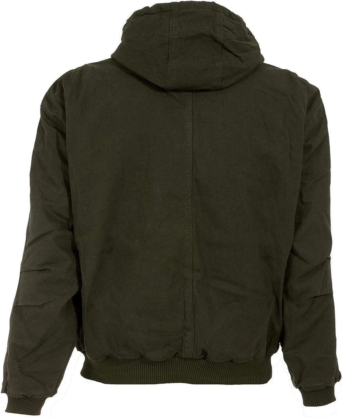 Berne Men's Heartland Washed Duck Hooded Work Jacket