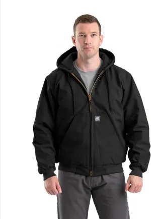 Berne Men's Heritage Duck Hooded Active Work Jacket