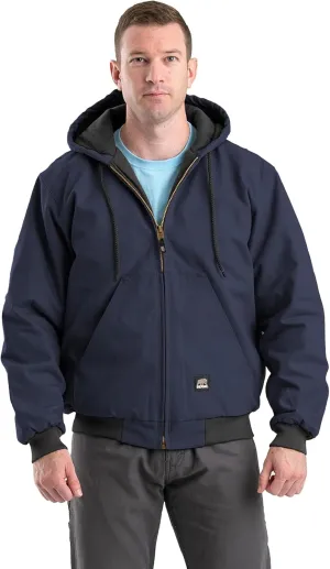 Berne Men's Heritage Duck Hooded Active Work Jacket