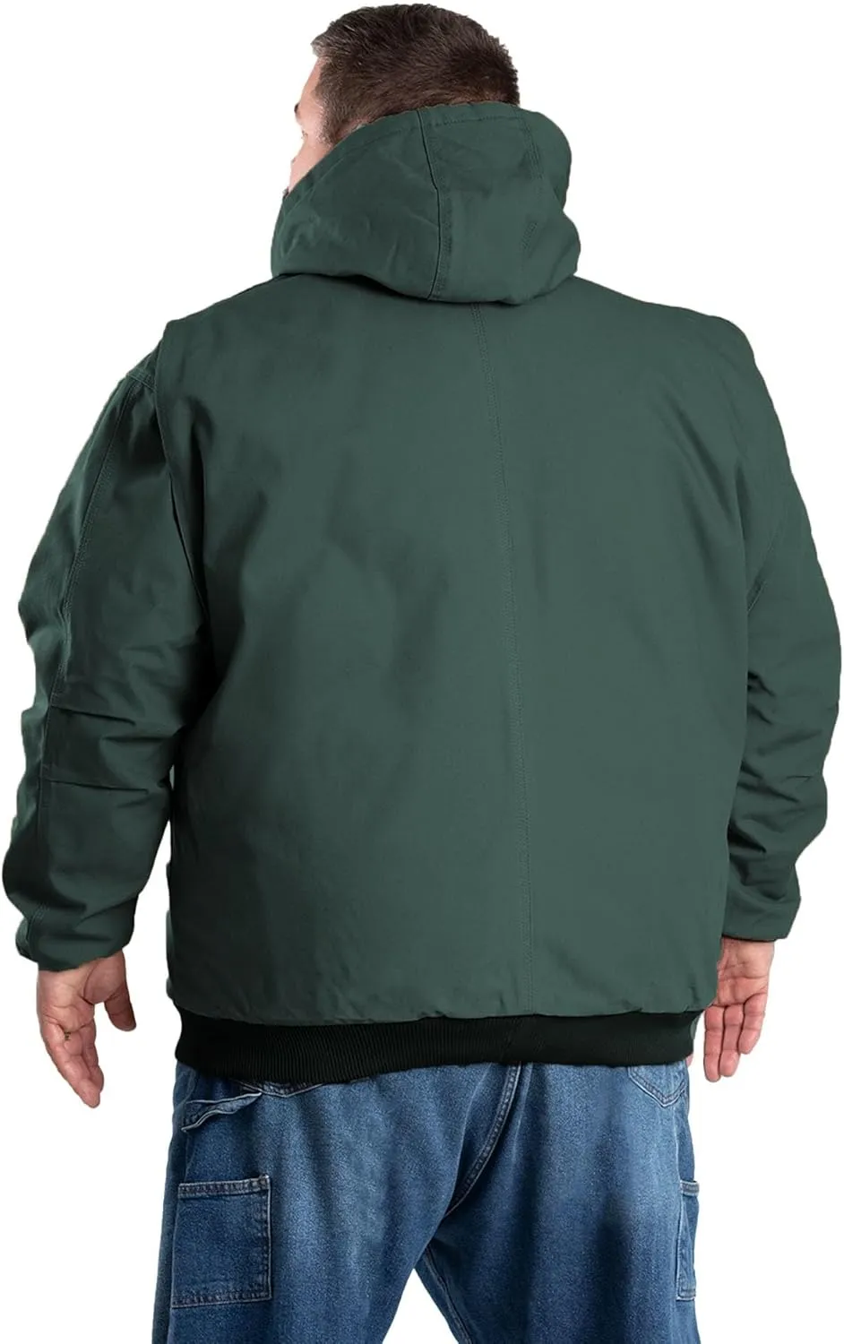Berne Men's Heritage Duck Hooded Active Work Jacket