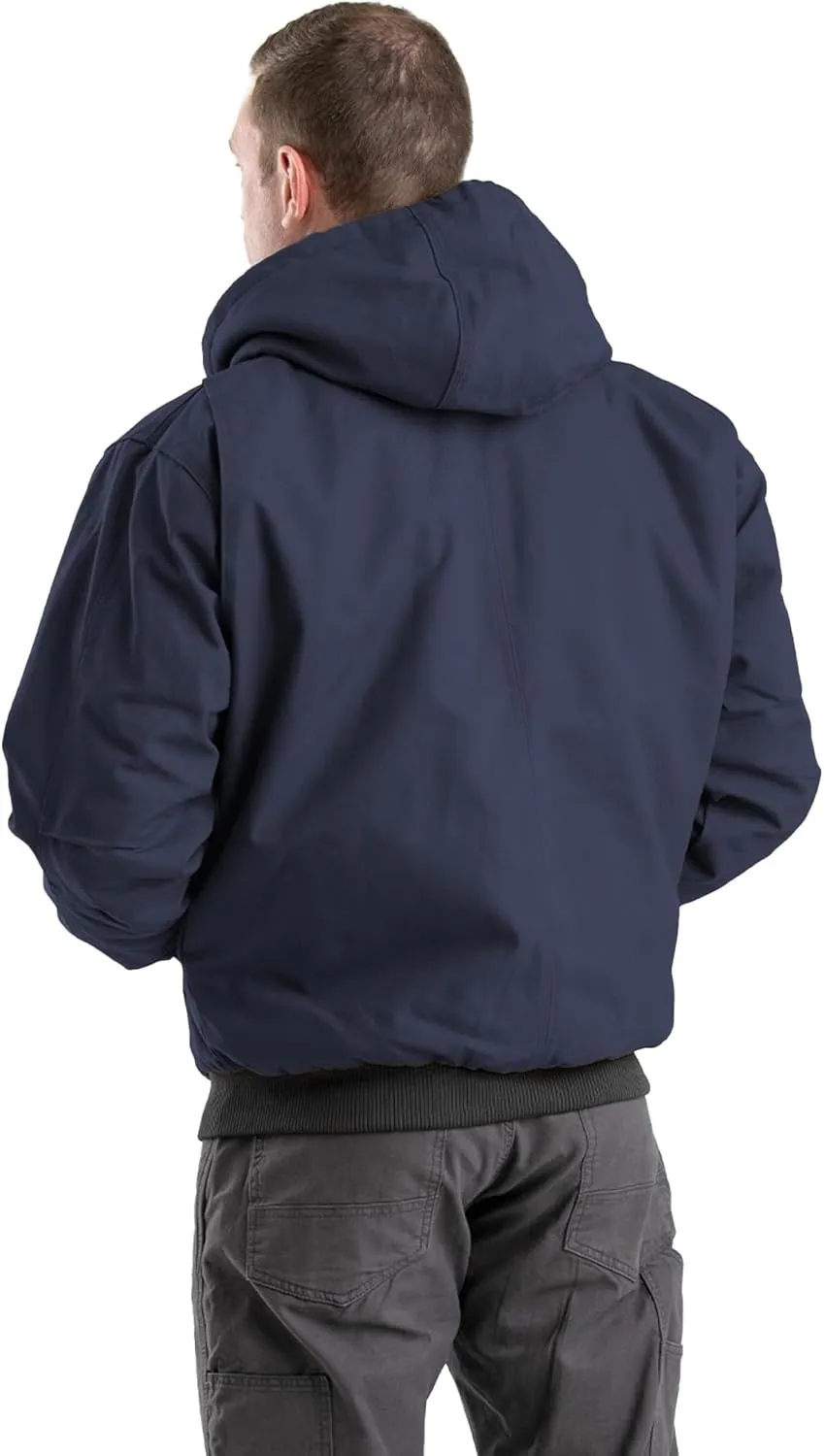 Berne Men's Heritage Duck Hooded Active Work Jacket