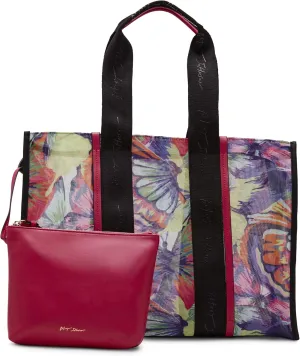 Betsey Johnson Butterfly Mesh Tote, Multi