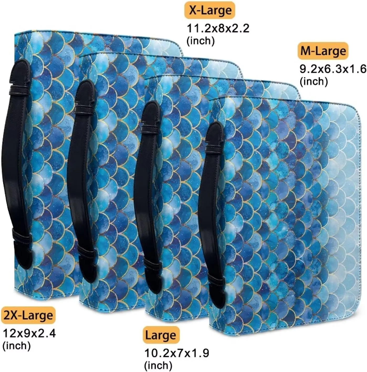 Bible Cover Men and Women Lightweight Bible Bags Carrying Book Case Bible Protective Cover Bible Study Bags