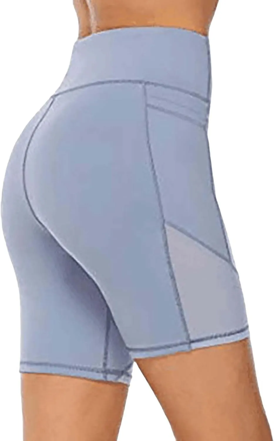 Biker Shorts Women Women's Sports Skinny Hip Quarter Pants High Waisted Yoga Fitness Pants High Waisted Butt