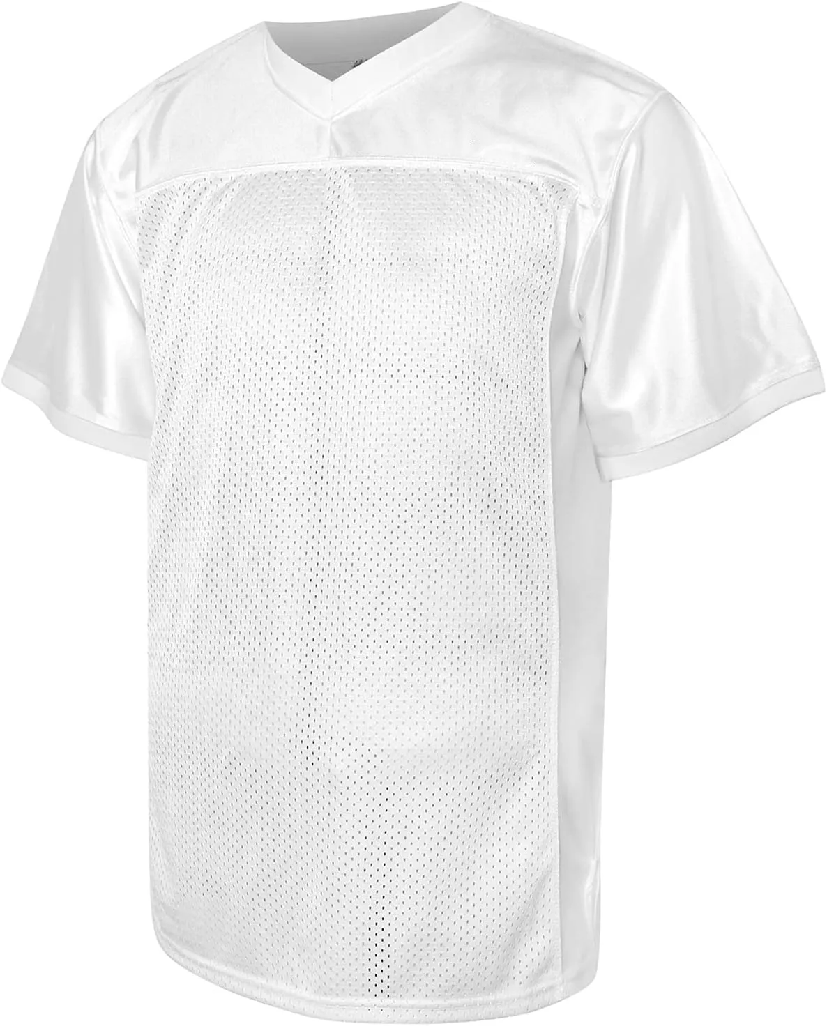 Blank Football Jersey,90s Hip Hop Sports Mesh Practice Plain Football Shirt