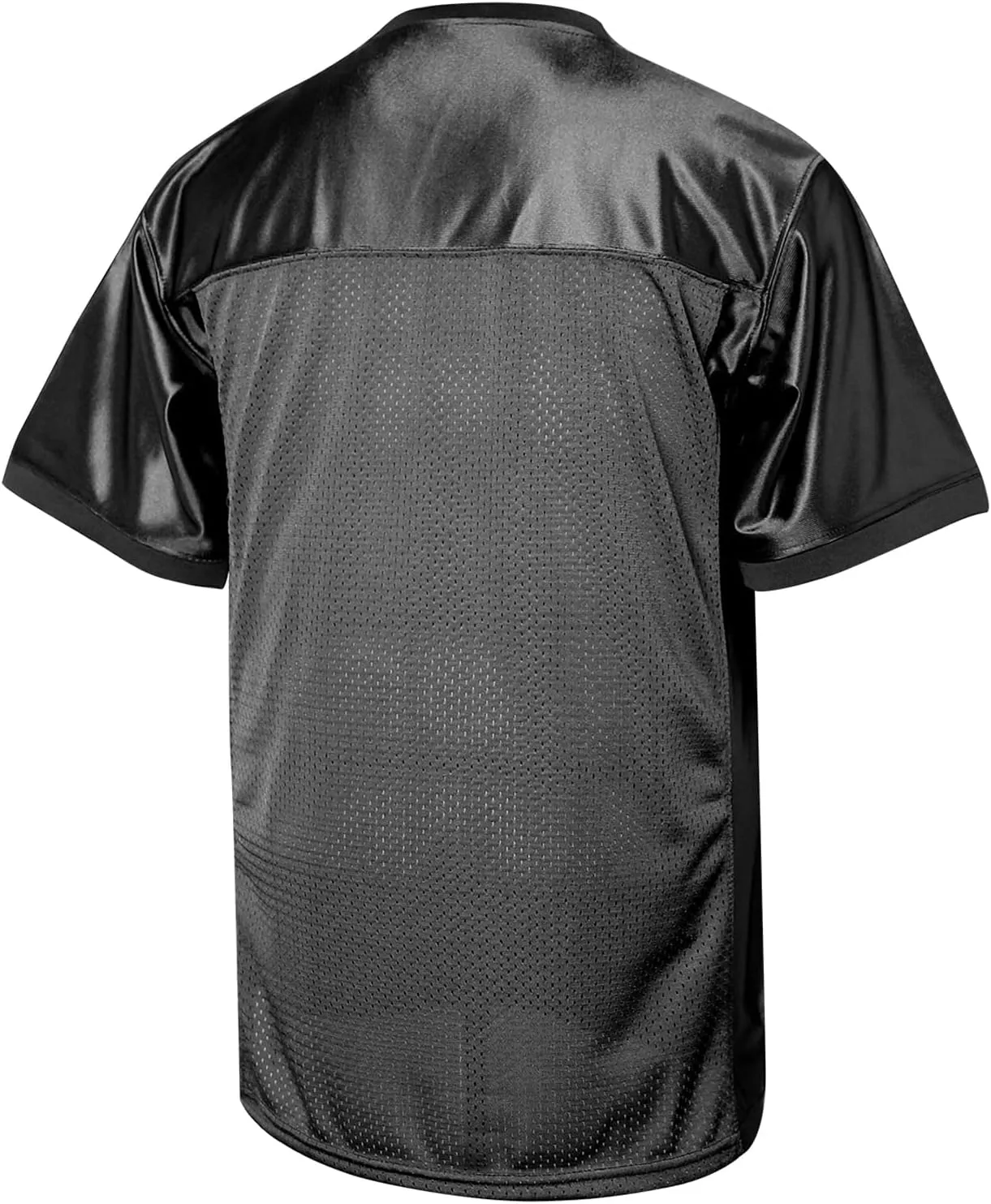 Blank Football Jersey,90s Hip Hop Sports Mesh Practice Plain Football Shirt