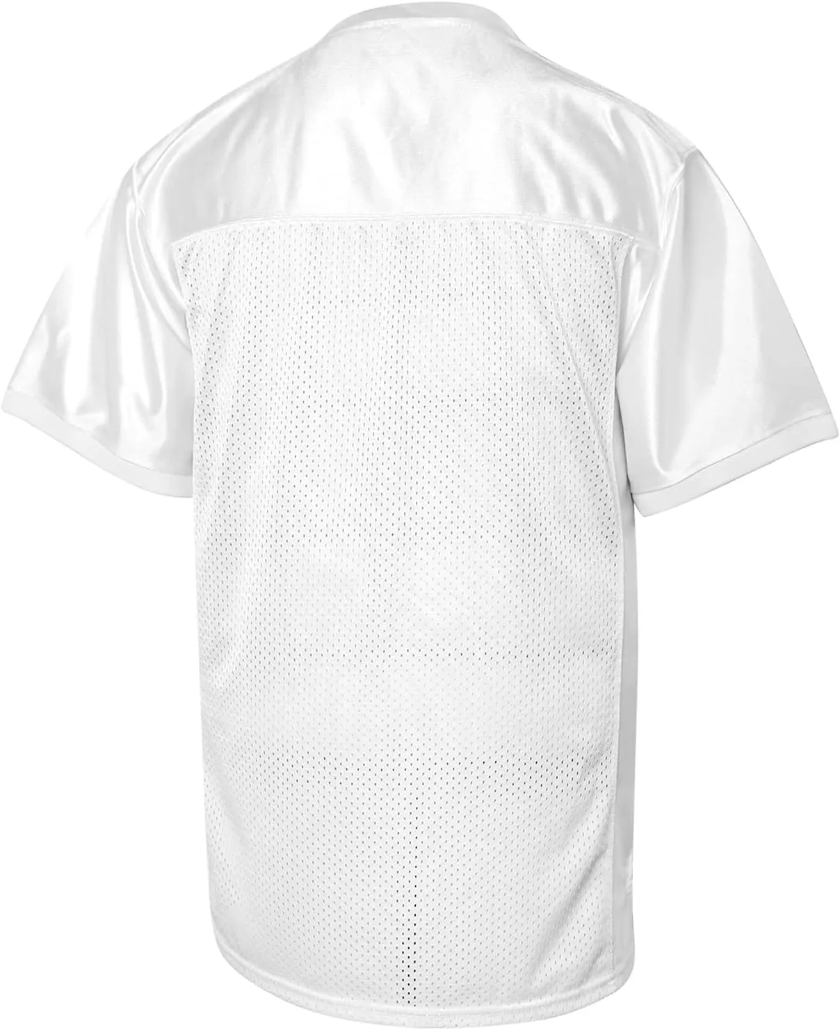 Blank Football Jersey,90s Hip Hop Sports Mesh Practice Plain Football Shirt