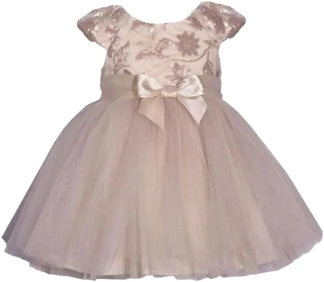 Bonnie Jean Baby Girl's Special Occasion Party Dress - for Baby, Toddler and Little Girls