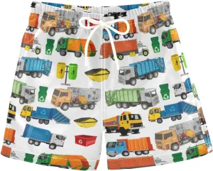 Boys' Swim Trunk Swimsuit Beach Shorts Quick Dry Beach Board Shorts