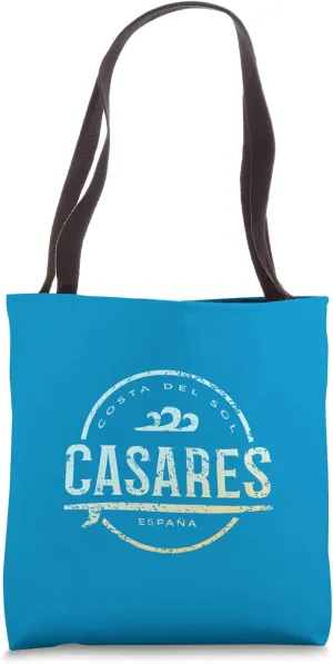 Casares España - Retro Casares Spain Vintage Surf Tote Bag