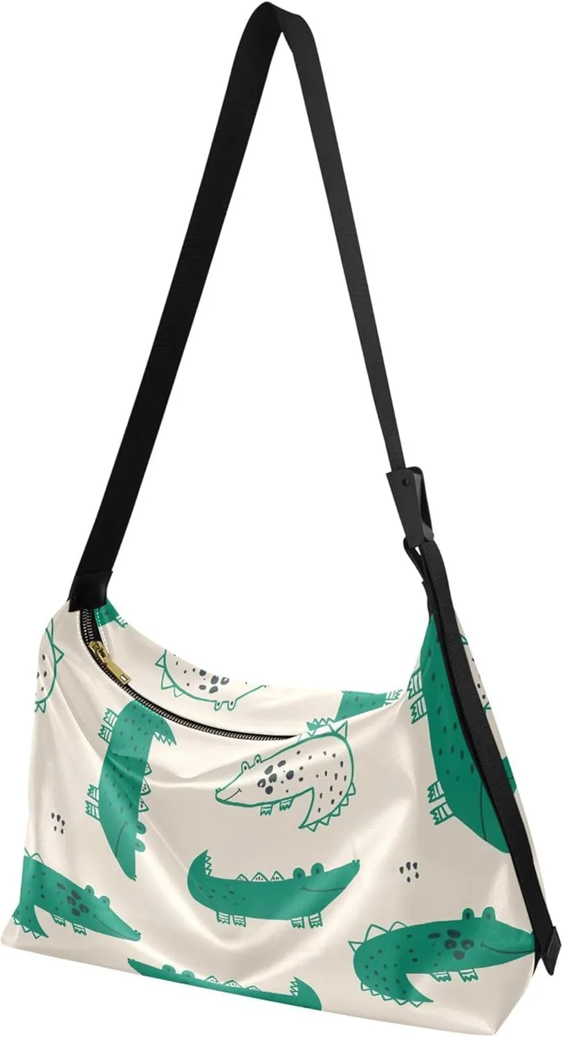 Childish Cute Sloth Creative Lady Leather Purses Hobo Large Crossbody Bags Animal Print Womens Everyday Purse