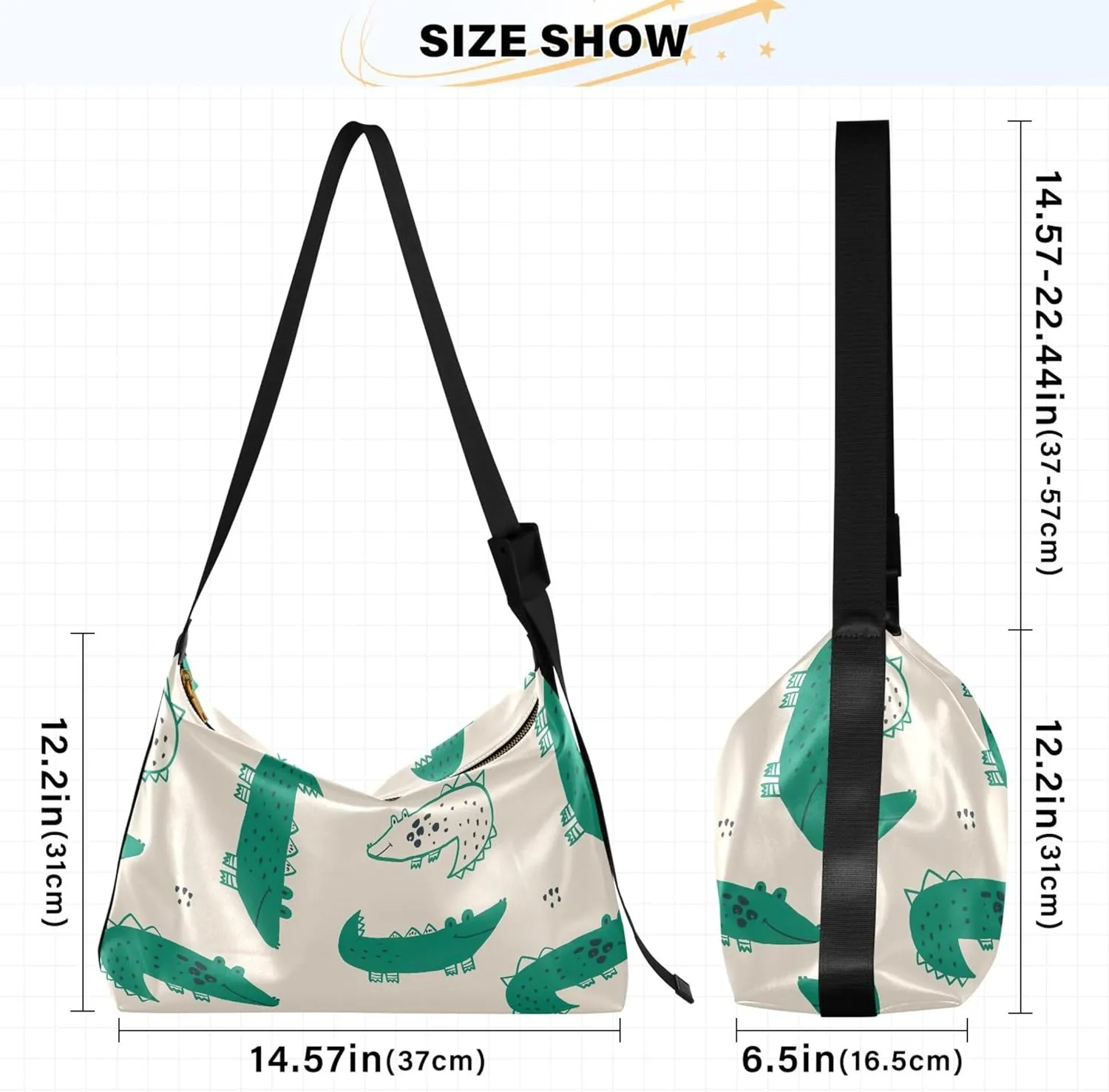 Childish Cute Sloth Creative Lady Leather Purses Hobo Large Crossbody Bags Animal Print Womens Everyday Purse