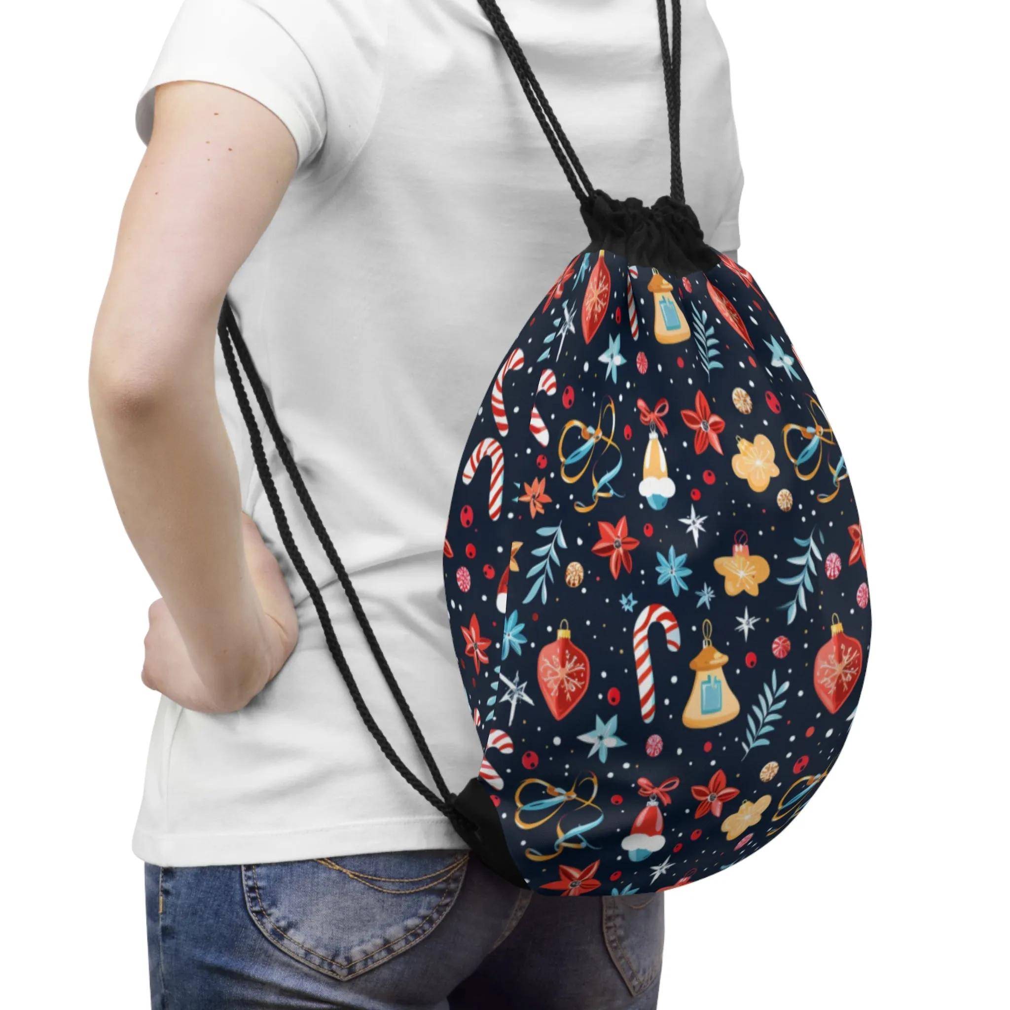 Christmas 3 Drawstring Bag