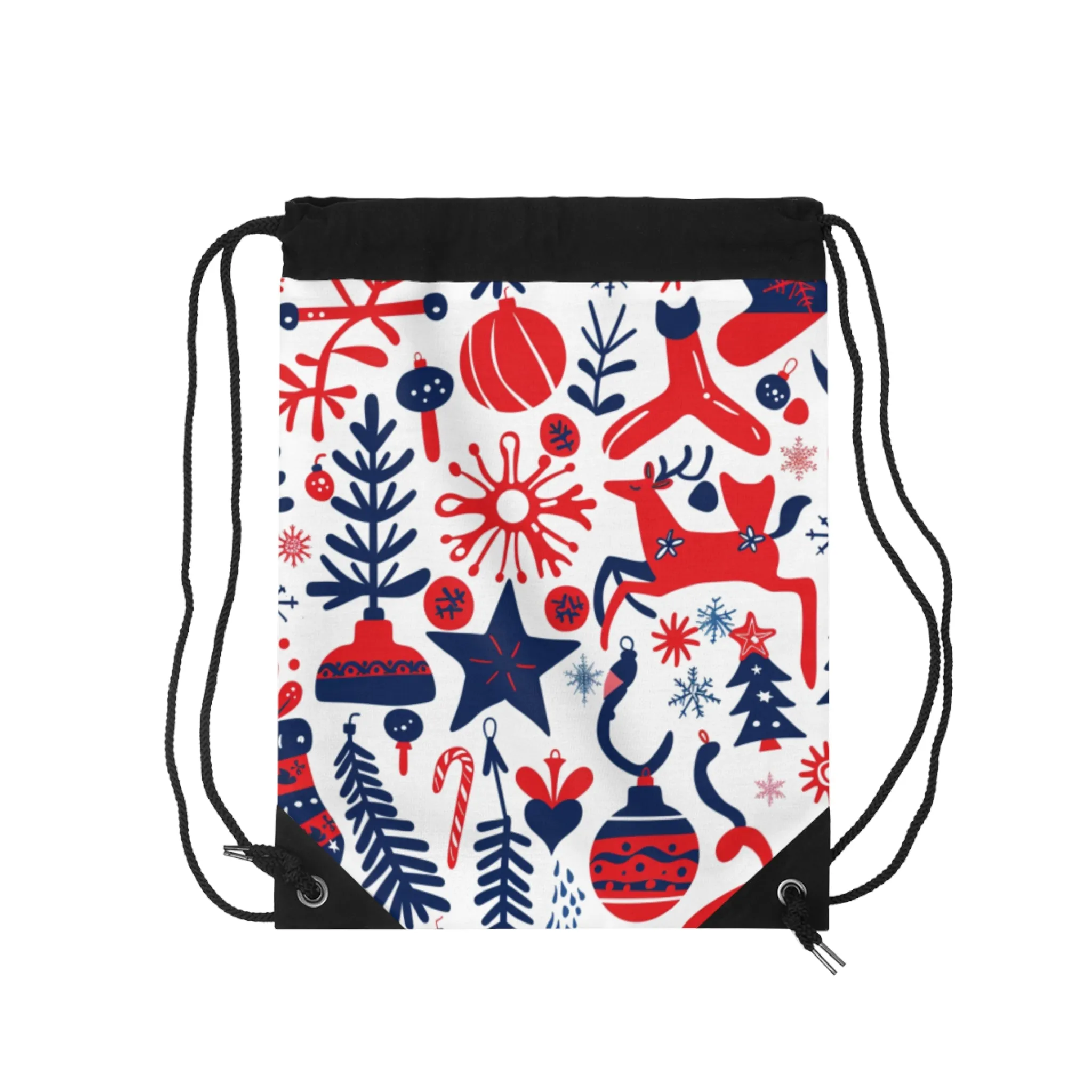 Christmas Joy 1 Drawstring Bag