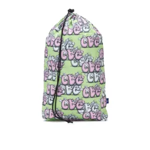 comme des garçons shirt x kaws drawstring bag