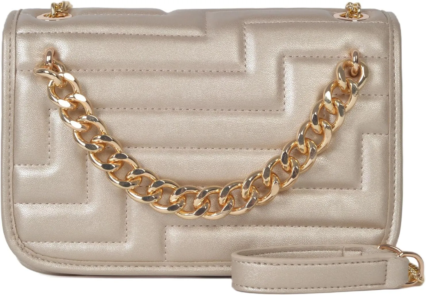 Crossbody Bags for Women,Vegan Leather Purses for Women,Small Shoulder Handbags with Chain Strap