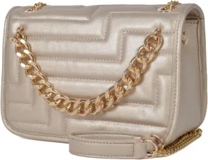 Crossbody Bags for Women,Vegan Leather Purses for Women,Small Shoulder Handbags with Chain Strap