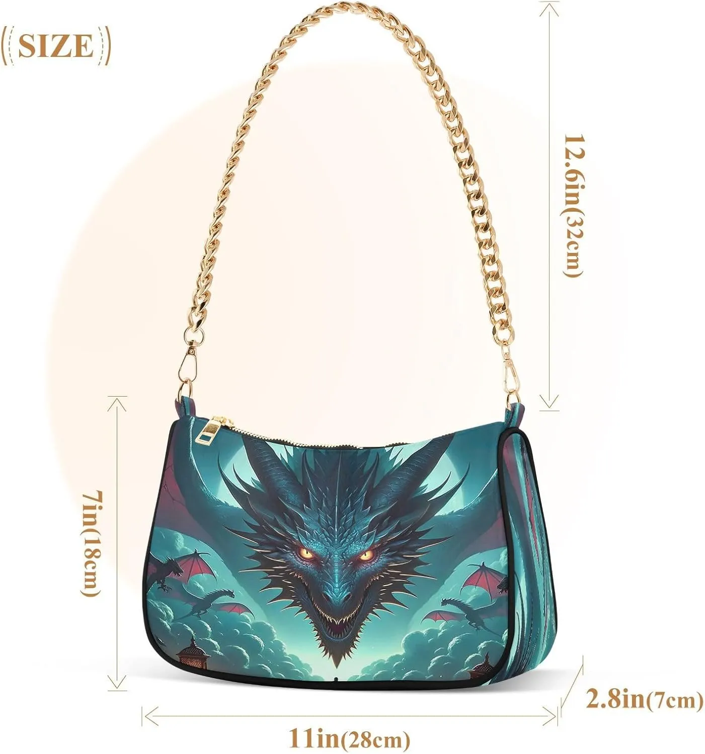 Cute Cartoon Unicorn Galaxy Space Mini Shoulder Purse, Shoulder Bag for Women Trendy