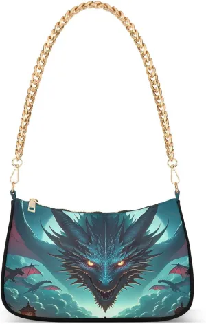 Cute Cartoon Unicorn Galaxy Space Mini Shoulder Purse, Shoulder Bag for Women Trendy