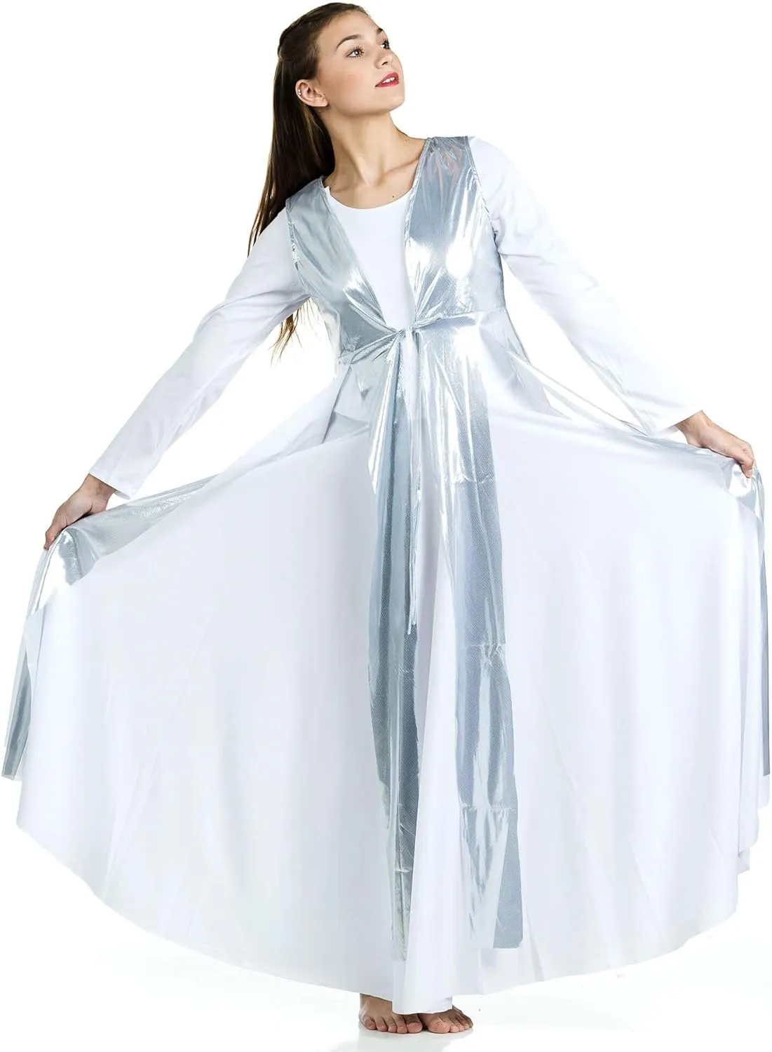 Danzcue Womens Streamer Tunic (Dress Not Included)