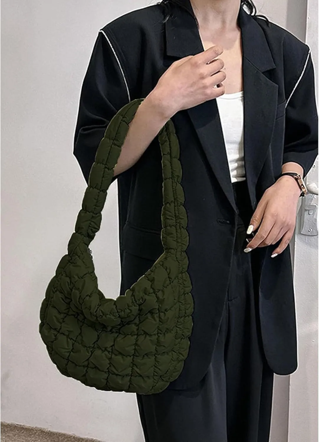 Darling Quilted Puffer Crossbody and Tote Bags for Women
