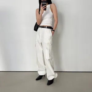 Detailed Cargo Pants
