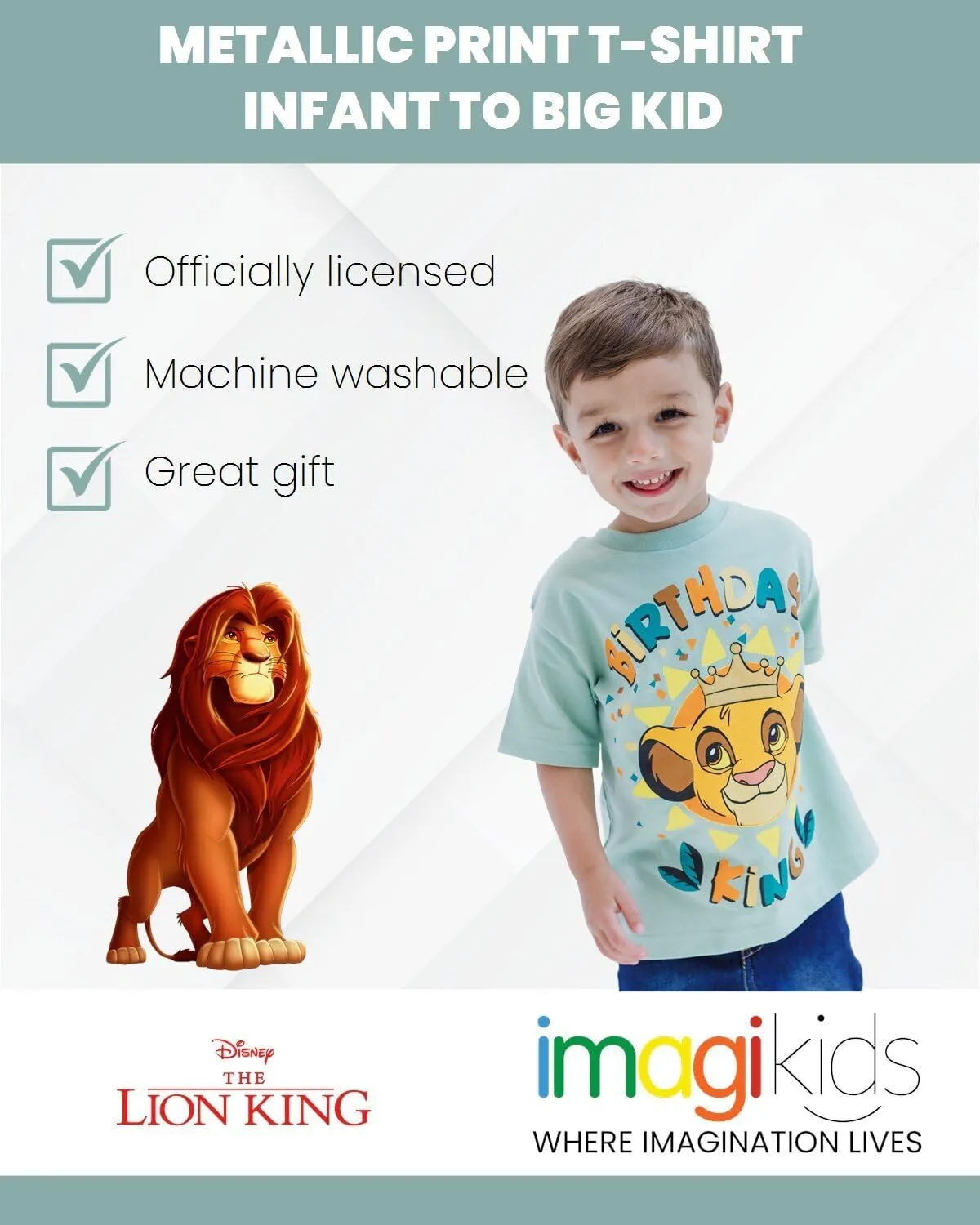 Disney Birthday T-Shirt Infant to Big Kid Sizes (12 Months - 10-12)