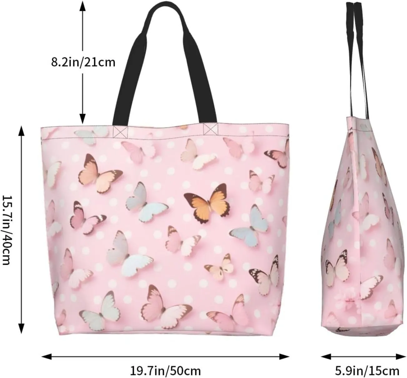 Dog Paw Tote Bag for Women Chicken Reusable Handbag Grocery Bags Skull Beach Shoulder Bag Shopping Handbags Gifts