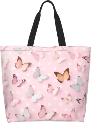 Dog Paw Tote Bag for Women Chicken Reusable Handbag Grocery Bags Skull Beach Shoulder Bag Shopping Handbags Gifts