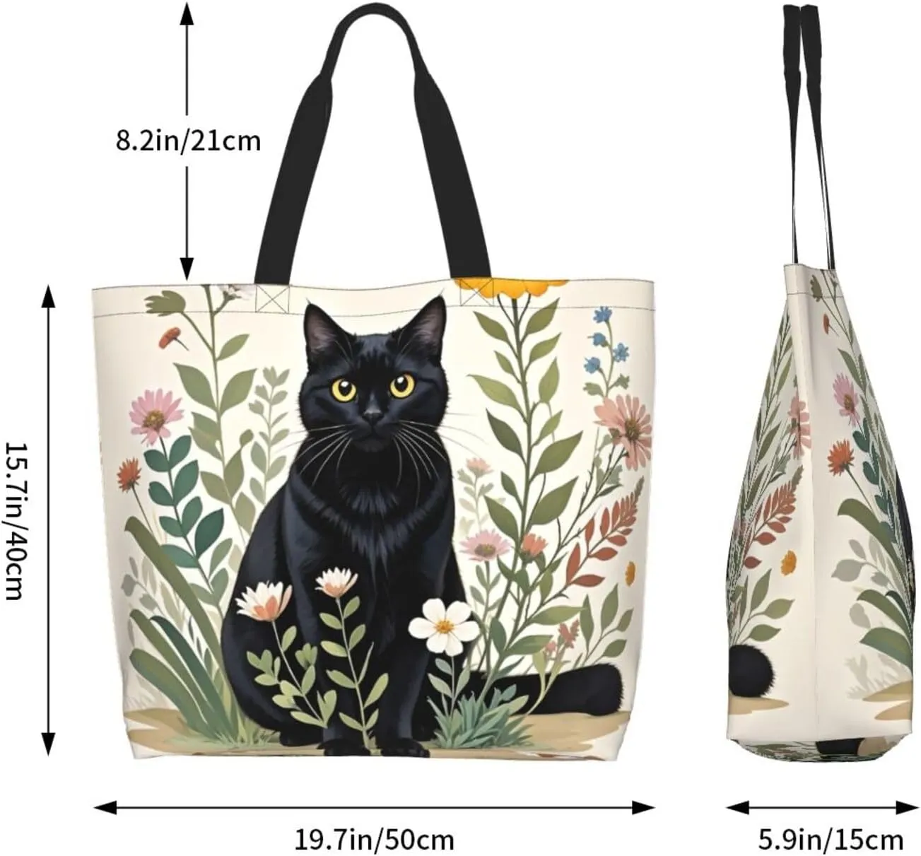 Dog Paw Tote Bag for Women Chicken Reusable Handbag Grocery Bags Skull Beach Shoulder Bag Shopping Handbags Gifts
