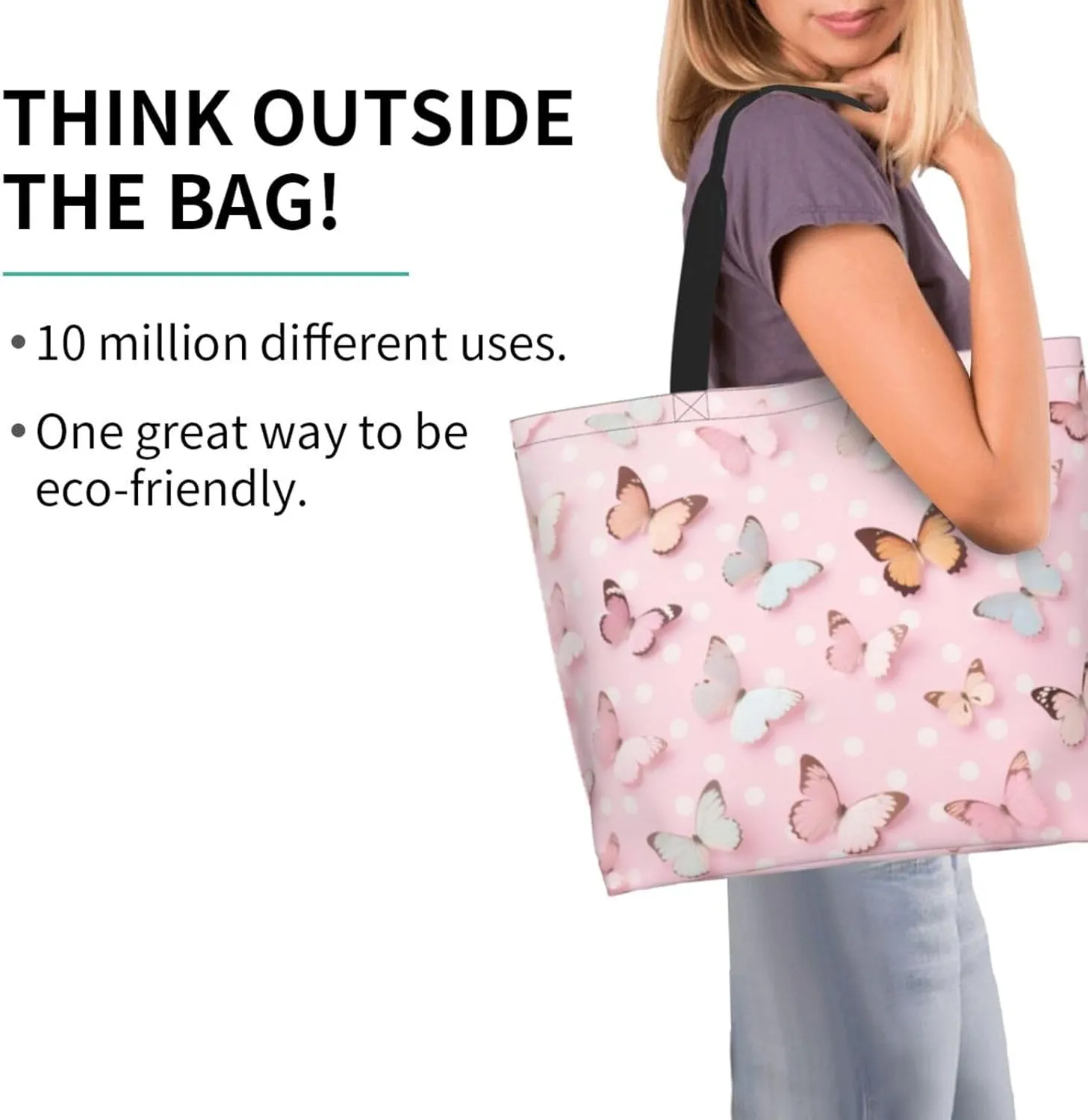 Dog Paw Tote Bag for Women Chicken Reusable Handbag Grocery Bags Skull Beach Shoulder Bag Shopping Handbags Gifts