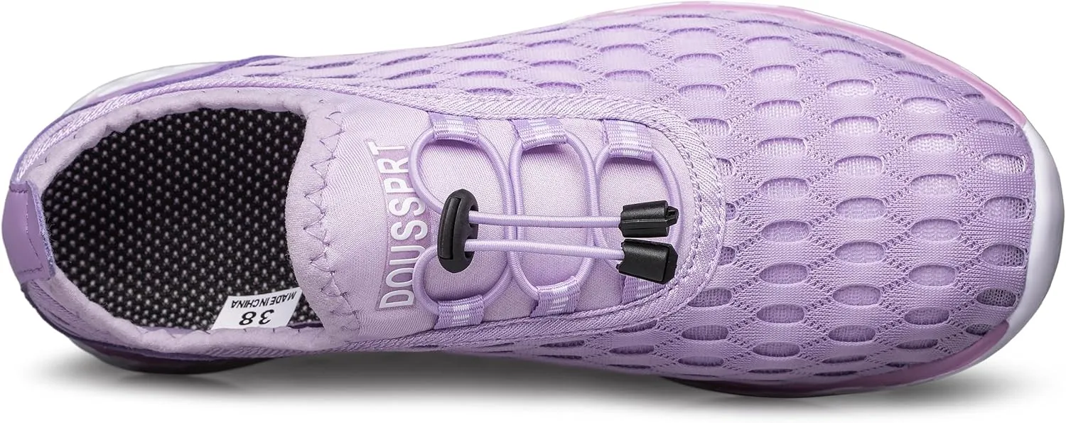 DOUSSPRT Women's Water Shoes Quick Drying Sports Aqua Shoes