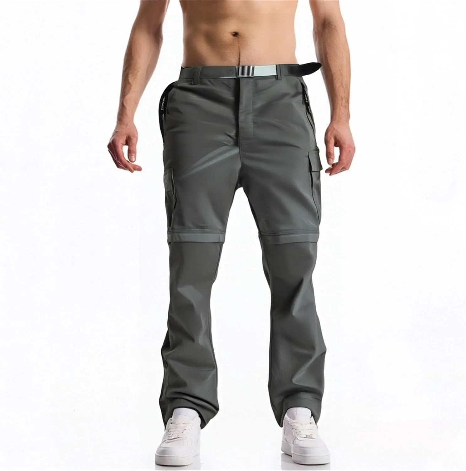 Dress Pants for Men Beach Working Work Skinny Thermal Elastic Waist Shorts Casual Summer Cloth Wide Leg Cargo Joggers